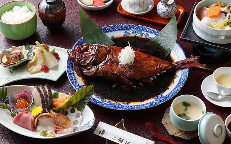 豪華舟盛り付きスタンダードプラン